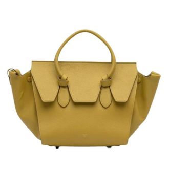 Celine Pre-owned Handbags, female, Yellow, Size: ONE SIZE Pre-owned Vintage Handbag