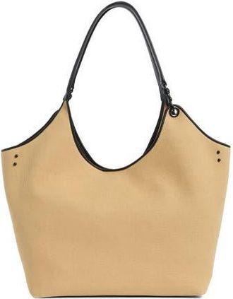 Rebecca Minkoff The Perfect Tote Bag in Seasame/Black at Nordstrom Rack