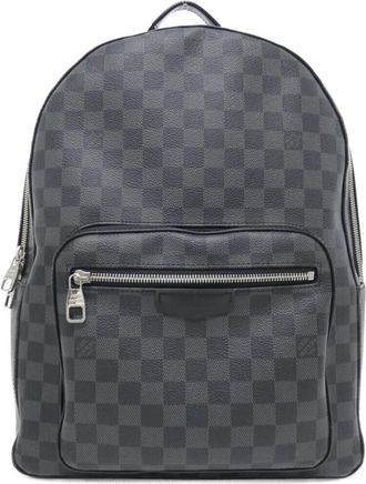 Louis Vuitton Damier Graphite Graphite Coated Canvas Backpack (Pre-Owned)