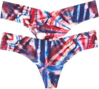 Commando Commando Set Of 2 Classic Print Thong