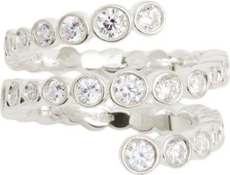 Ragbag Odette 925 Sterling Silver Spiral Ring - 52 (UK M / US 6.5)