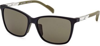 Adidas Sport SP0059 02N Mens Sunglasses Black Size 58