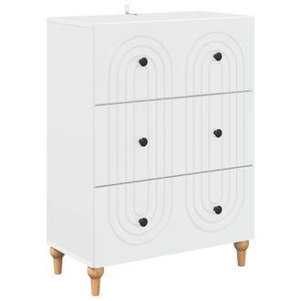vidaXL Cajonera 66 X 34,5 X 90 Cm Madera De Ingenier&iacute;a Vidaxl