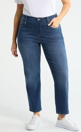 Liverpool Gia Glider Pull-On Slim Jeans in Sage Creek at Nordstrom, Size 16W