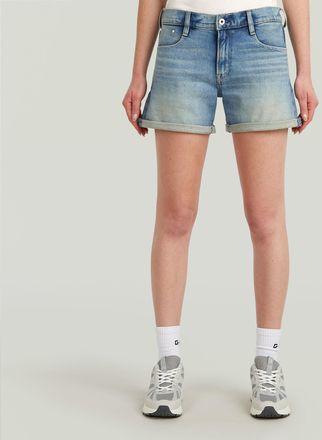 G-Star Womens G-Star RAW Judee Shorts - Blue - Size 30 (Waist)
