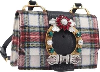 Miu Miu Borsa a spalla Pre-owned in lana - - Pre-owned - Donna - Multicolore - ONE SIZE