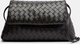 Bottega Veneta Giorno Intrecciato leather shoulder bag