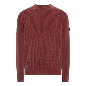 Peuterey Truien & Vesten, Heren, Rood, S, Katoen, Cursa Kabeltrui