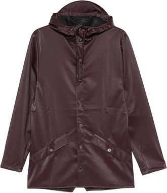 Rains hooded jacket - Purple