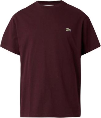 Lacoste T-shirt in cotone - - Tops - Uomo - Marrone - L