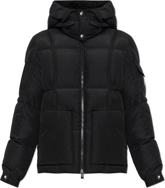 Moncler Dravenis Donsjas - Heren - Gewatteerde jassen - Zwart - L - Katoen - Jassen