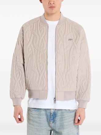 Filling Pieces Bomber trapuntato - Toni neutri