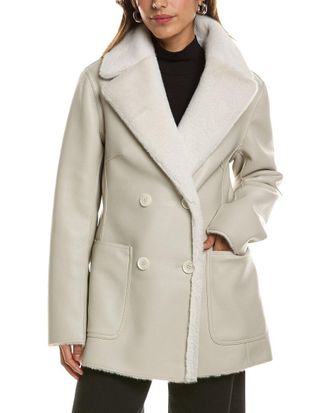 LaMarque Faux Shearling Reversible Coat
