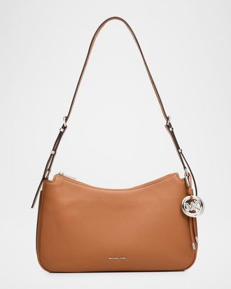 Michael Kors Nolita Medium Pebble Leather Shoulder Bag