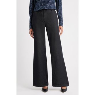 Kobi Halperin Effie Wide Leg Pants in Black at Nordstrom, Size 16