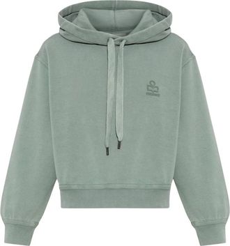 Isabel Marant Dames, Sweatshirts & Hoodies, Groen, Maat: S Katoen