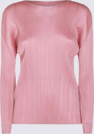 Pleats Please Issey Miyake Pink Top