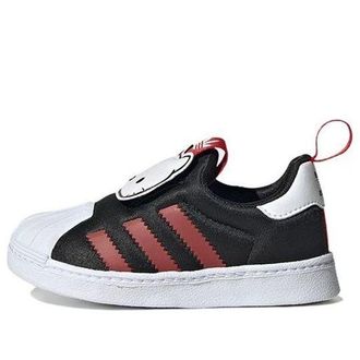 adidas (TD) adidas Hello Kitty x Superstar 360 Black Vivid Red HQ4091