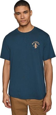 Marmot MMW Circle Critter T-Shirts Mens T Shirt Nightfall Navy : 2XL, Cotton/Jersey/Polyester
