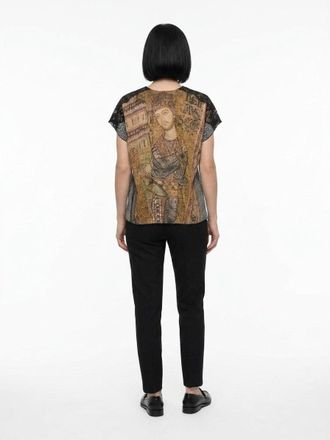 Dolce & Gabbana Womens Blue Polyamide T-Shirt