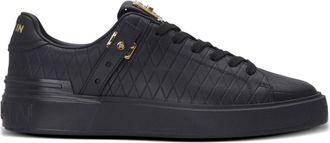 Balmain B-Court B-Buzz sneakers - women - Leather - 40 - Black