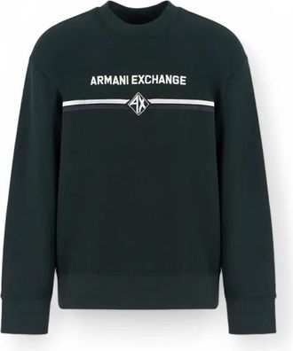A|X Armani Exchange Casual Chic Urban Sweatshirt - Heren - Sweatshirts - Zwart - S - Katoen - Hoodies & sweatvesten