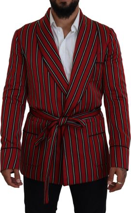 Dolce & Gabbana Gestreepte Sjaalkraag Blazer