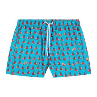 Sundek Badmode, Heren, Blauw, S, Korenbloem Boardshort