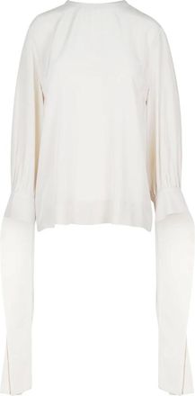 Tela Blouses, female, Beige, XS, Blouses