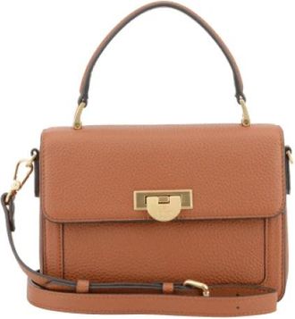 Pourchet Auteuil Handtas - Dames - Handtassen - Bruin - ONE Size - Leer - Tassen