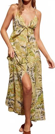 Dress Forum Scarlett Maxi Dress In Tropical Honeysuckle