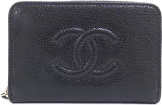 Chanel Grained Calfskin Coin Purse/Coin Case (Pre-Owned)