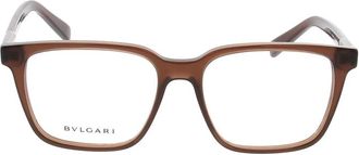 Bulgari Optisch Montuur - unisex - Brillen - Bruin - ONE Size - Accessoires