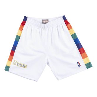 Mitchell & Ness NBA Swingman Shorts Denver Nuggets 1991-92 White SMSHCP18152-DNUWHIT91