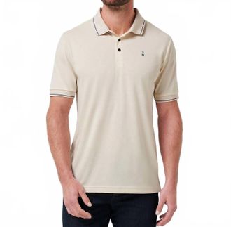 Travis Mathew Happier Hour Polo In Birch