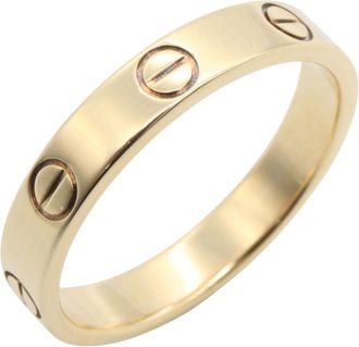 Cartier Gold Yellow Gold (18K) Band Ring (Pre-Owned)