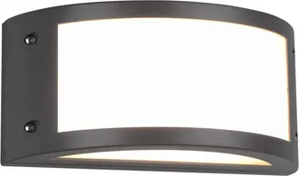 Reality Aplique Exterior Kendal Led Ip54 Antracita L24 Cm Trio Lighting