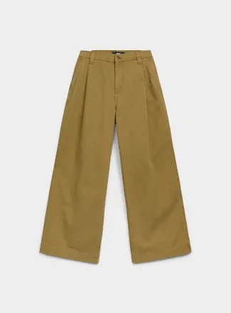 Vans Mens Authentic loose fit pleated chinos Baggy fit