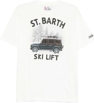 MC2 Saint Barth T-shirt Ski Lift - Bianco