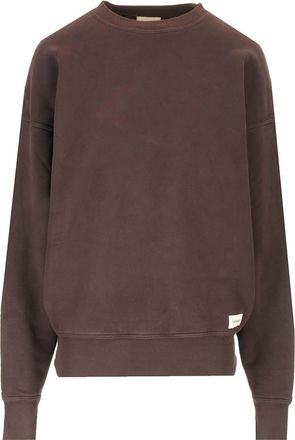 Saint Laurent Crewneck Sweatshirt Knitwear Brown