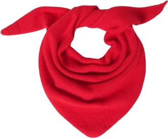 Le Bonnet Bandana - Dames - Wintersjaals - Rood - ONE Size - Wol - Accessoires