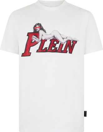 Philipp Plein Jersey T-Shirt Plein Pin Up