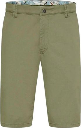 Meyer Korte Broeken, Heren, Groen, W44, Katoen, B-Palma Bermuda