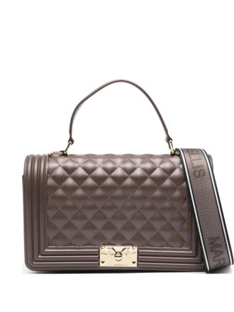 Marc Ellis medium Flat Square tote bag - women - PVC - One Size - Brown