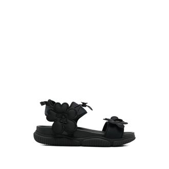 Cecilie Bahnsen Cilla Floral-appliqu&eacute; Sandals