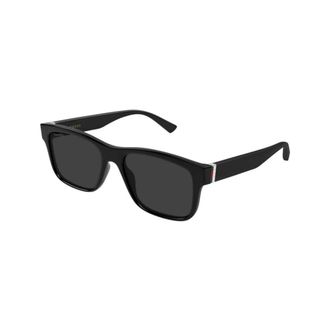 Gucci Gg2085S 001 Sunglasses - male - Gucci - Sunglasses - Black - 55 MM - Accessories