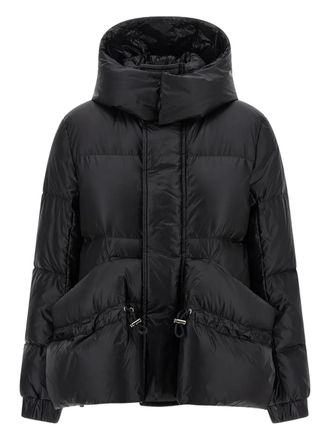 sacai quilted puffer jacket - women - Nylon - 2 - Black
