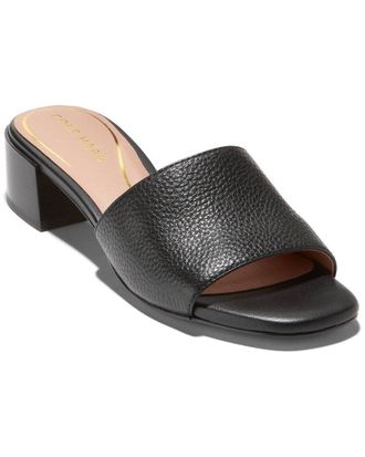 Cole Haan Calli Block Heel Leather Sandal