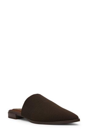 Anne Klein Vassar Mule in Brown Knit at Nordstrom, Size 7.5