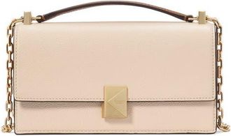 Kate Spade New York deco pebble leather convertible crossbody bag in Milk Glass Multi at Nordstrom